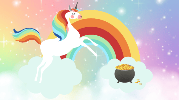 Unicorn. Rainbow. Pot of Gold. Picture these things when defining your ideal client. 