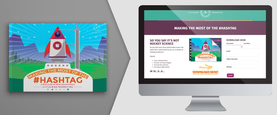 Working on a theme? Keep your landing pages in the cool kids clique by keeping continuity across the campaign!