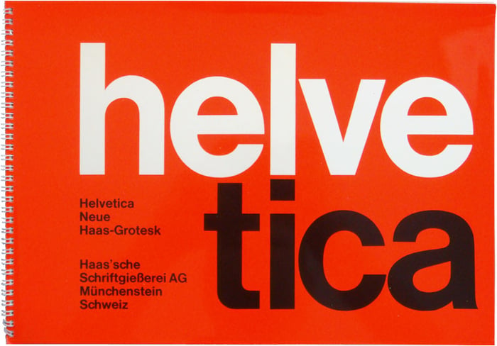 1963 Helvetica Specimen Book