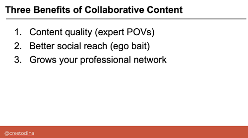 Benefits of Collaborative Content 