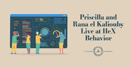 Priscilla and Rana el Kaliouby LIVE at IIeX Behavior